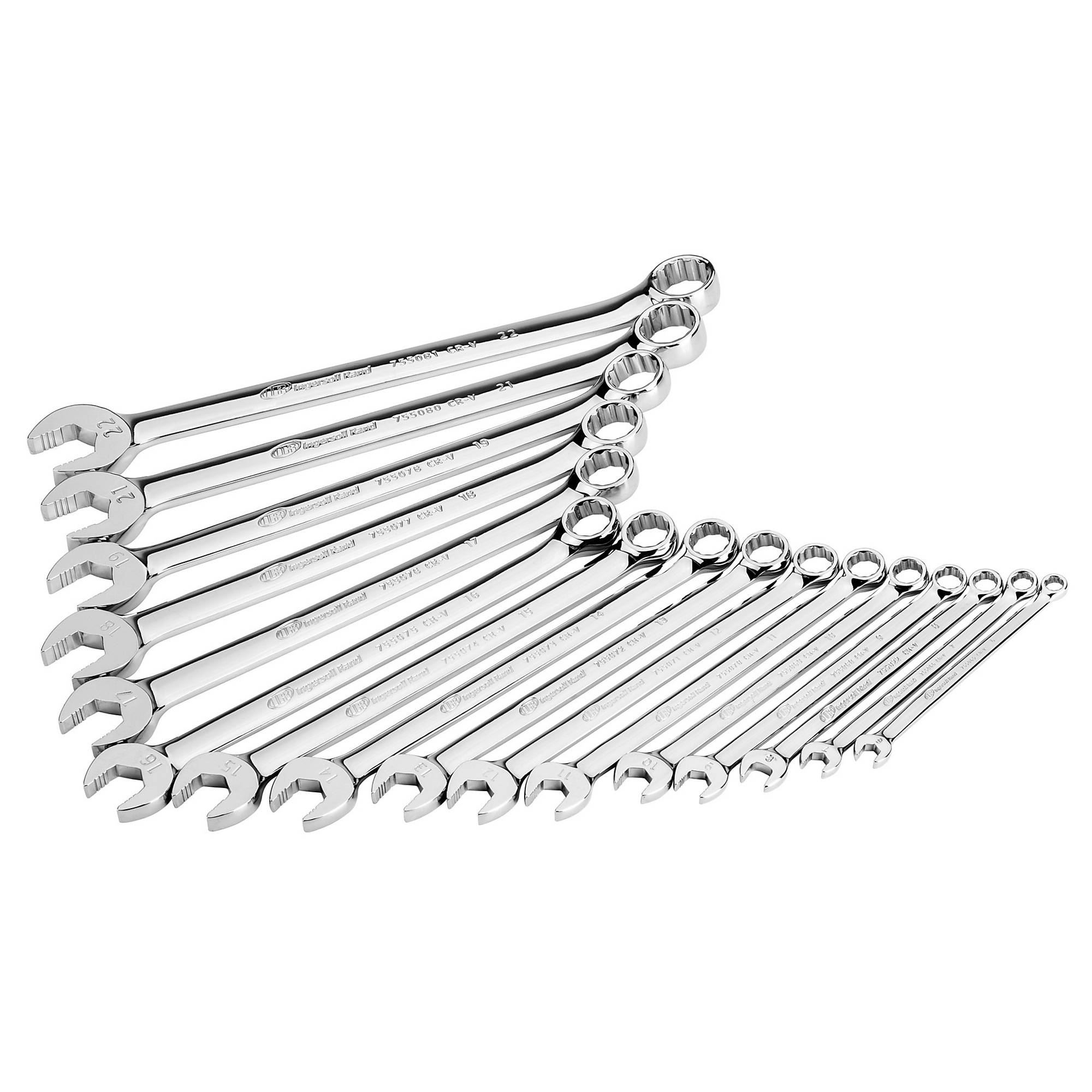 Ingersoll Rand, 16 Pc Tech Solutions Non-Slip Metric Wrench Set, Pieces (qty.) 16, Model# 752009